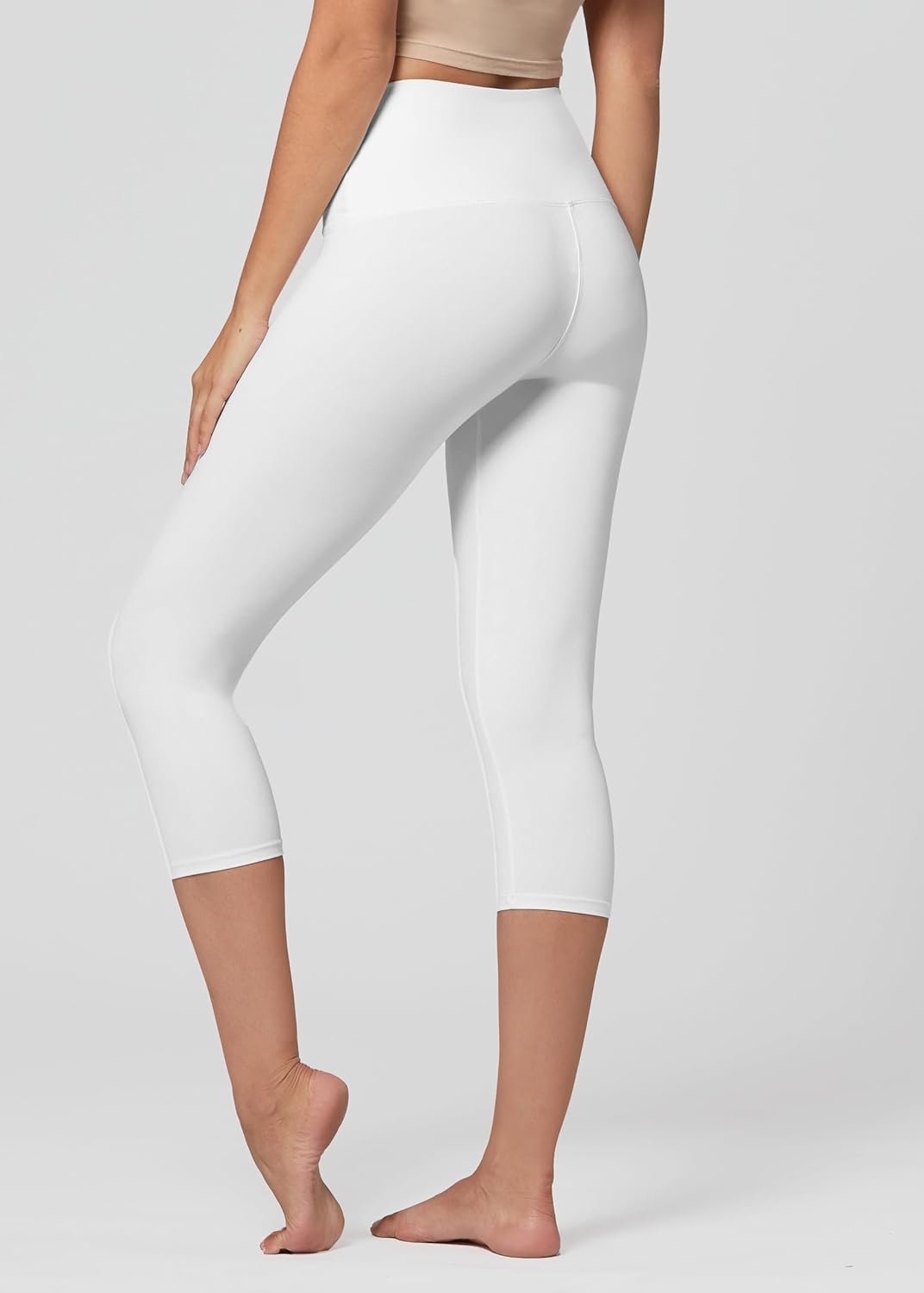 Conceited High Waisted Ultra Soft Leggings for Women - Full Length, Capri Length and Biker Shorts - Available in Plus Size - Image 7