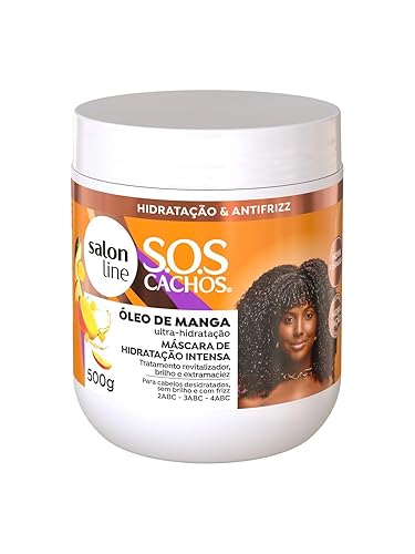 Linha Tratamento (SOS Cachos) Salon Line - Mascara De Hidratacao Intensa 500 Gr - Colección Tratamiento de Línea Salón (SOS Curls) - Máscara