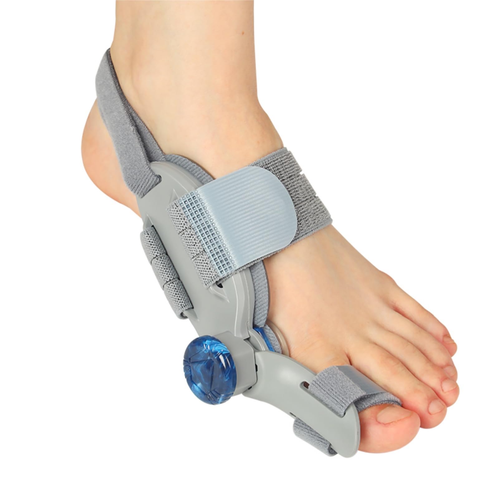 MEIION vellora HALLUX VALGUS: Natürliche Linderung bei BallenzehenGanz Hallux Valgus Korrektur - Einstellbare Zehenspreizer für Großzehen, Dicke Silikon Schiene für optimale Begradigung - 1 Stück