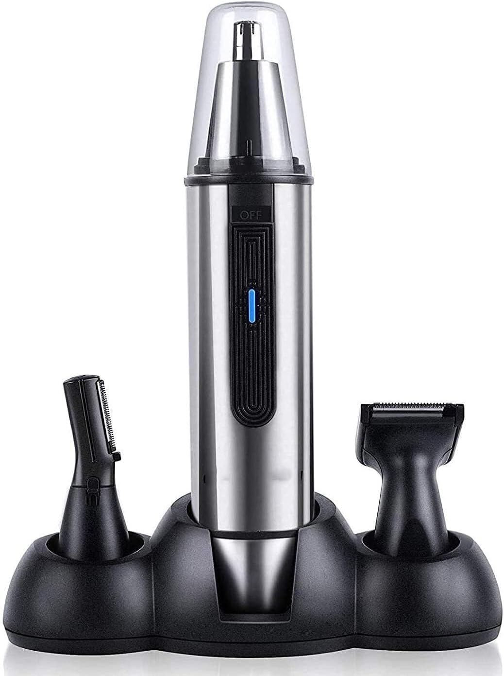 Ear and Nose Hair Trimmer Professional Painless Eyebrow Facial Ear Hair Trimmer Clipper for Men and Women Battery-Operated