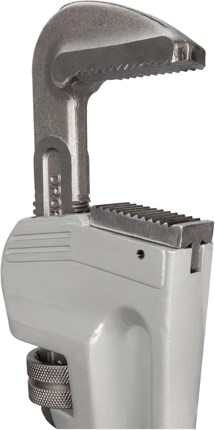 Performance Tool W2148 Aluminum Heavy-Duty Adjustable Straight Pipe Wrench, 48-inch