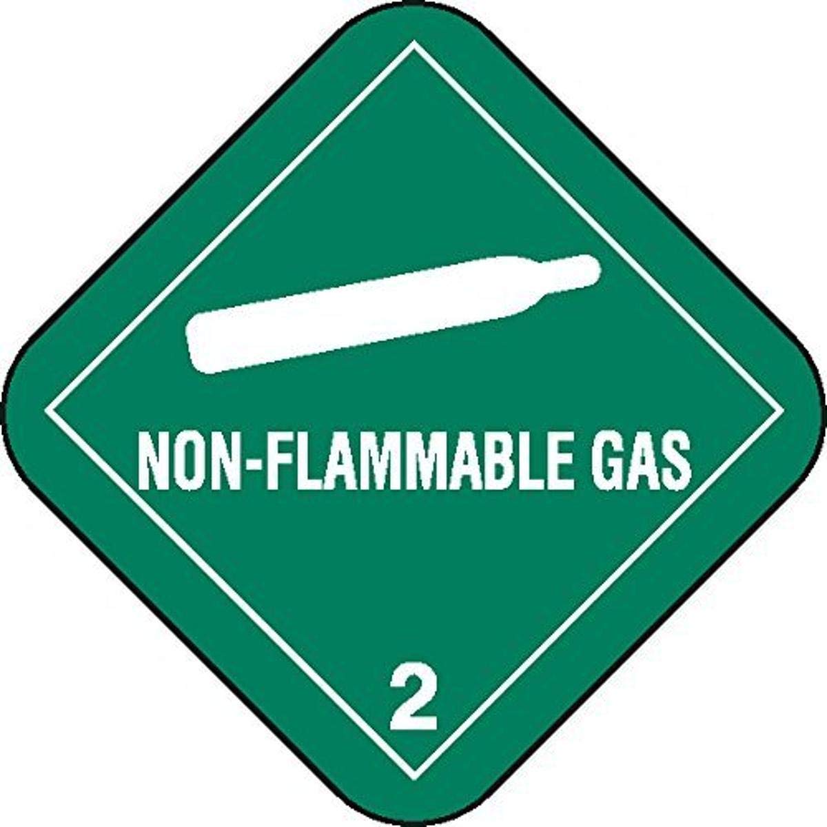 Gaz non inflammable drapeaux d'expédition Hazmat Labelmaster ML4 x500 - 4