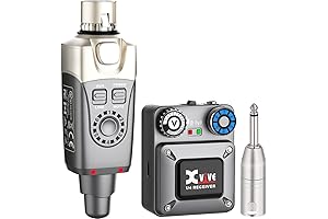 Xvive U4 Wireless in-Ear Monitor System Set for Professional On-stage Sound Monitoring
