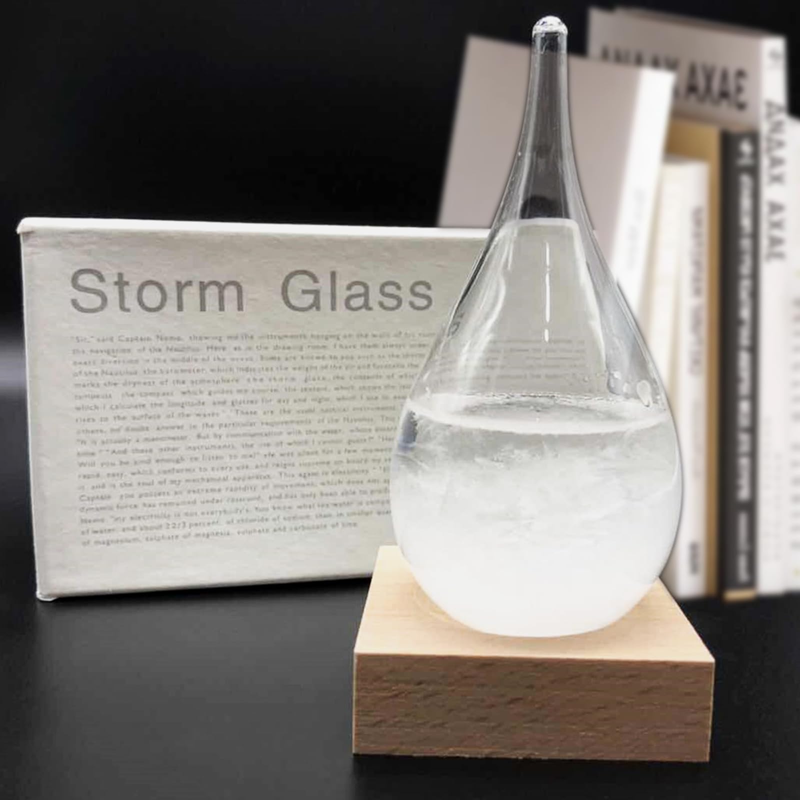 Verre Tempête Prévisions Météo - Bouteille En Verre Décorative Avec Changement De Temps, Cadeau Original