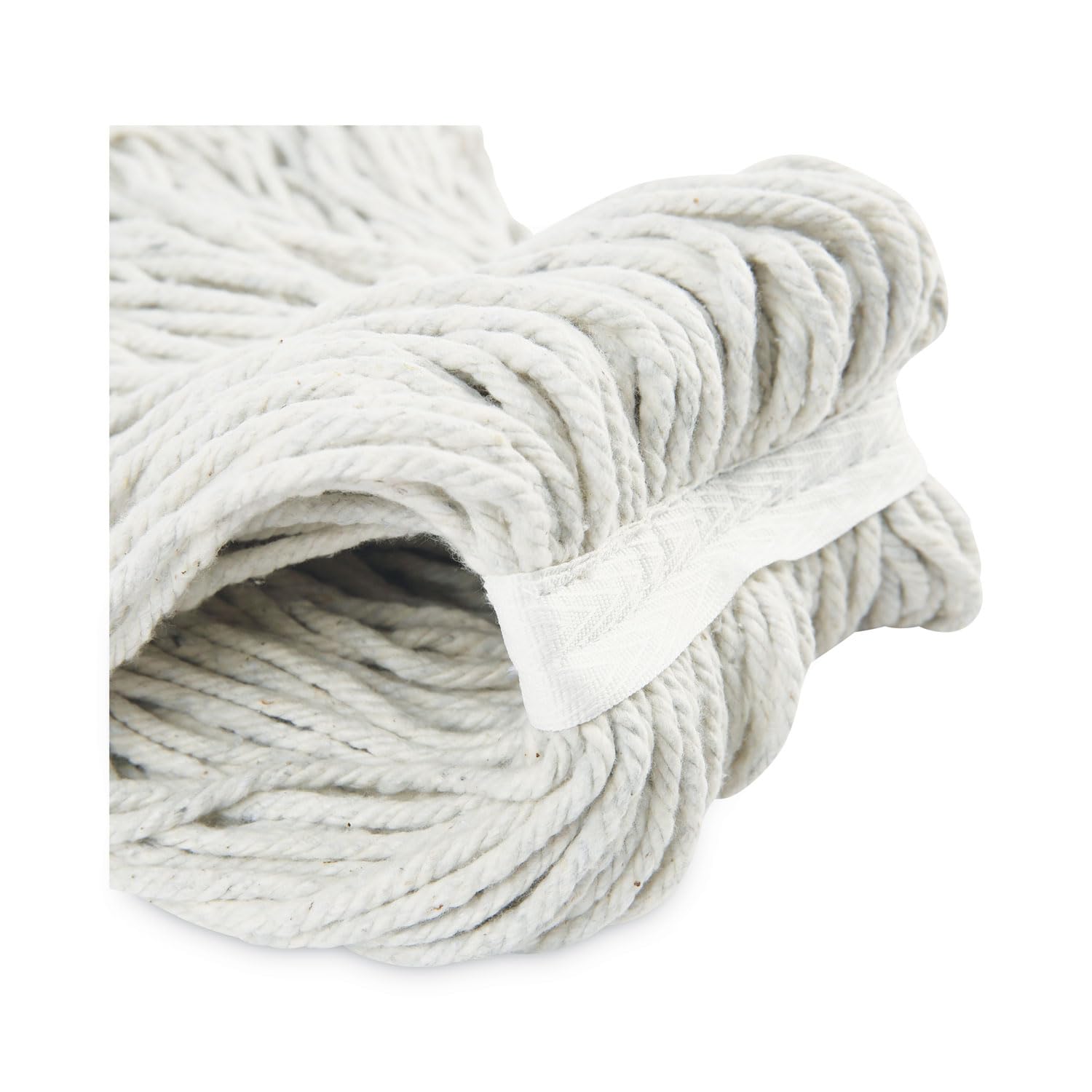 Boardwalk Mop Head, Economical Lie-Flat Head, Rayon Fiber, 32-Oz., White, 12/carton - Mfr Part - View #8