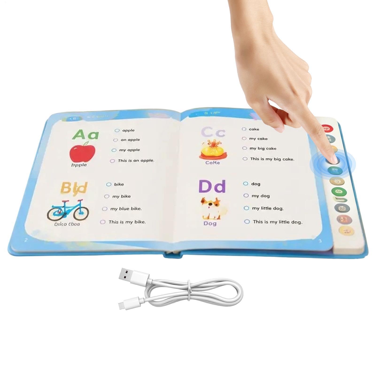 Libros Infantiles con Sonido Audiolibro Interactivo Aprendizaje Vocabulario