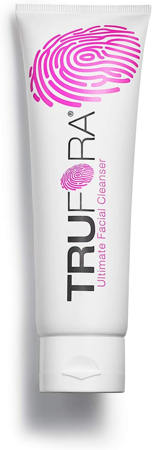 Trufora Ultimate Facial Cleanser | Gentle Daily Face Wash, Makeup Remover, and Skin Toner | 4 Fluid Ounces