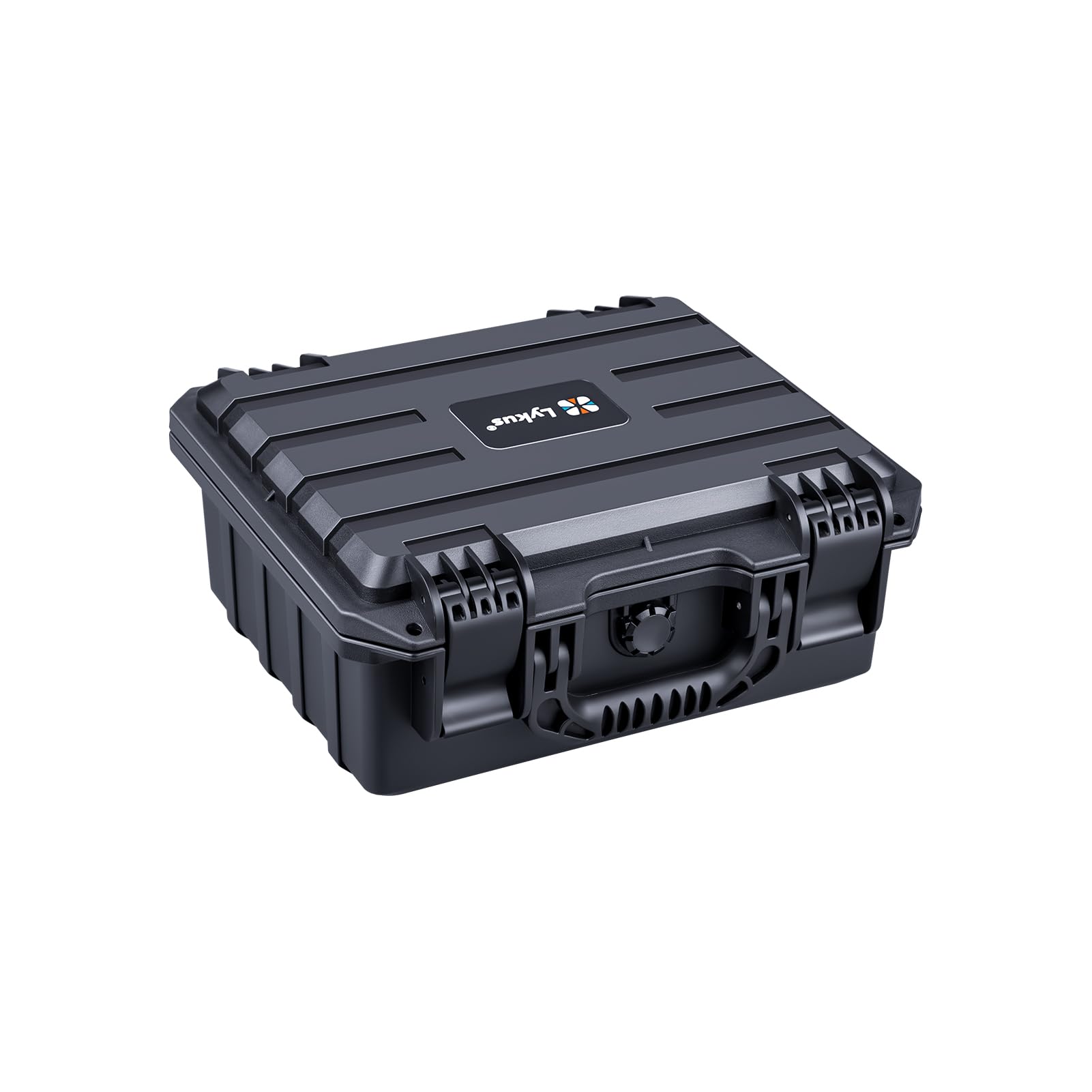Lykus HC-2820 Maletín/Maleta/Estuche/Case rígida Impermeable con Espuma Personalizable, Tamaño Interior 28,2x22,2x11,7 cm, Adecuado para electrónica y más