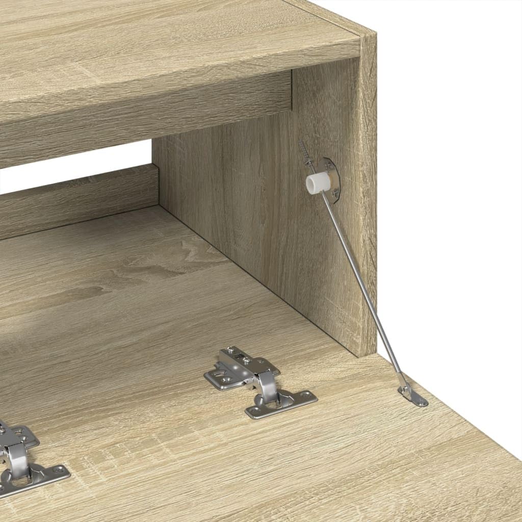 Armario de Lavabo Madera de ingeniería Roble Sonoma 78x37x59 cm,Mobiliario,Muebles de baño,25.9kg-848117