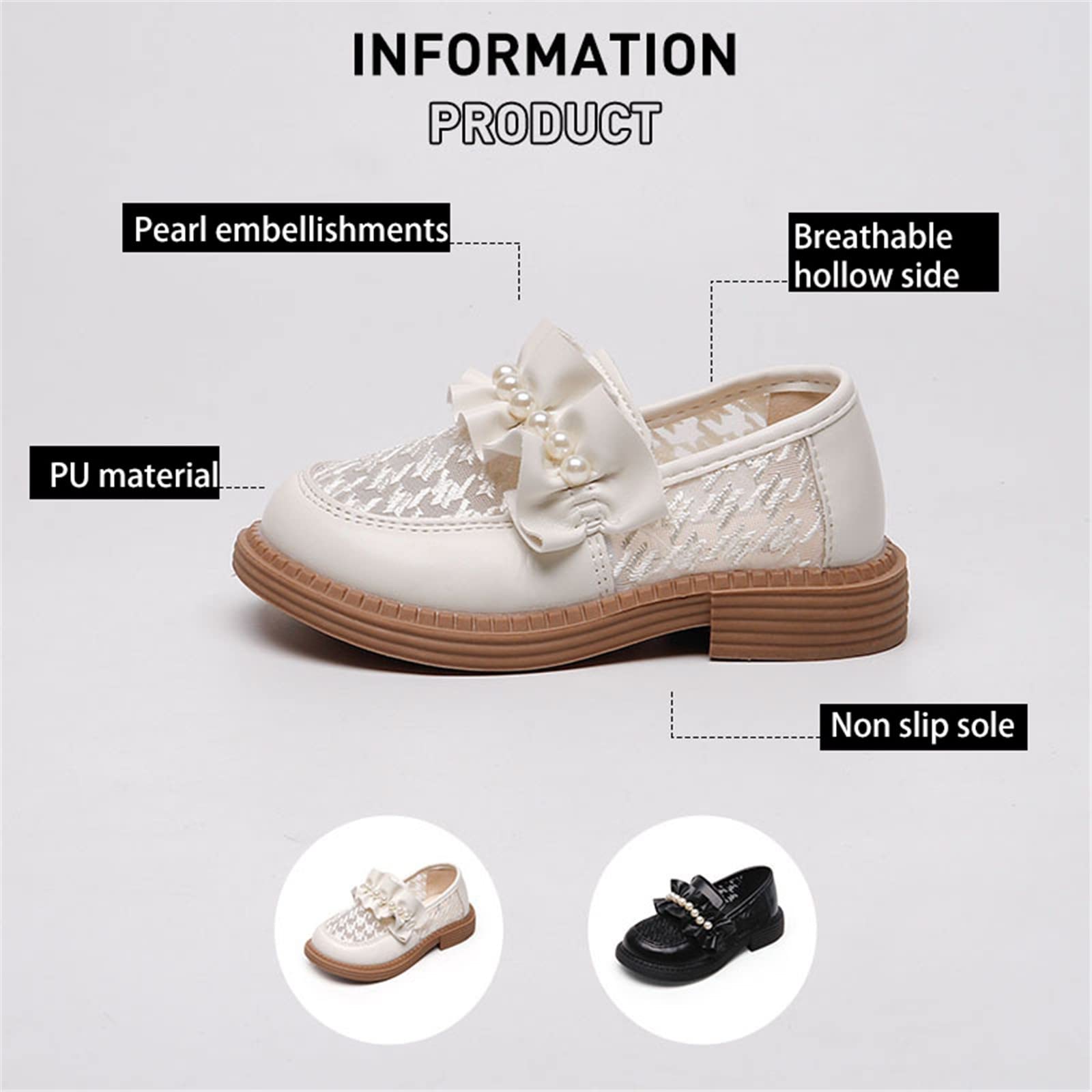 Mary Jane - Zapatos planos para niña, elegantes bailarinas, zapatos de princesa, zapatos de boda, bailarinas, zapatos de fiesta, zapatos escolares, zapatos de traje, sandalias de rendimiento para