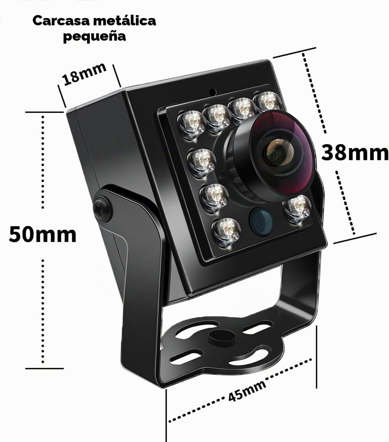 Svpro Cámara USB 1080P de visión diurna y nocturna para ordenador, 2 MP, conmutación automática de IR-CUT, captura de imagen todo el día, USB 2.0, OV2710 Webcam Board con LED IR para Windows, Linux