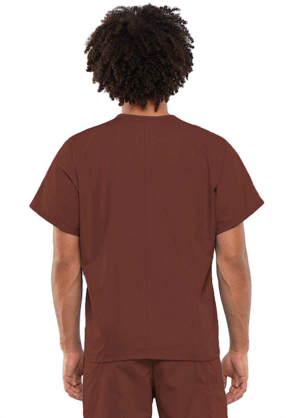 Cherokee Conjunto de uniforme médico para hombres y mujeres de ajuste tradicional con cuello en V 4777 con pantalón cargo con cordón de tiro natural 4100