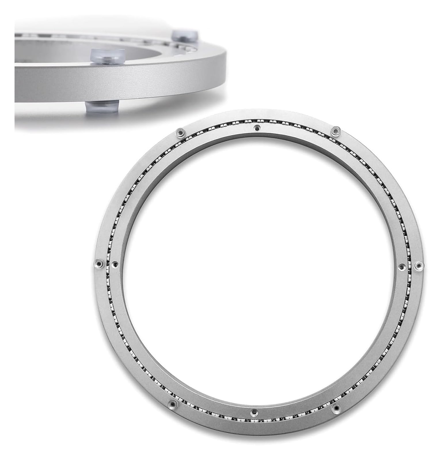 bandeja giratoria para mesa de comedor, Rodamiento de mesa con Base giratoria aleación aluminio(24 inches (600mm))