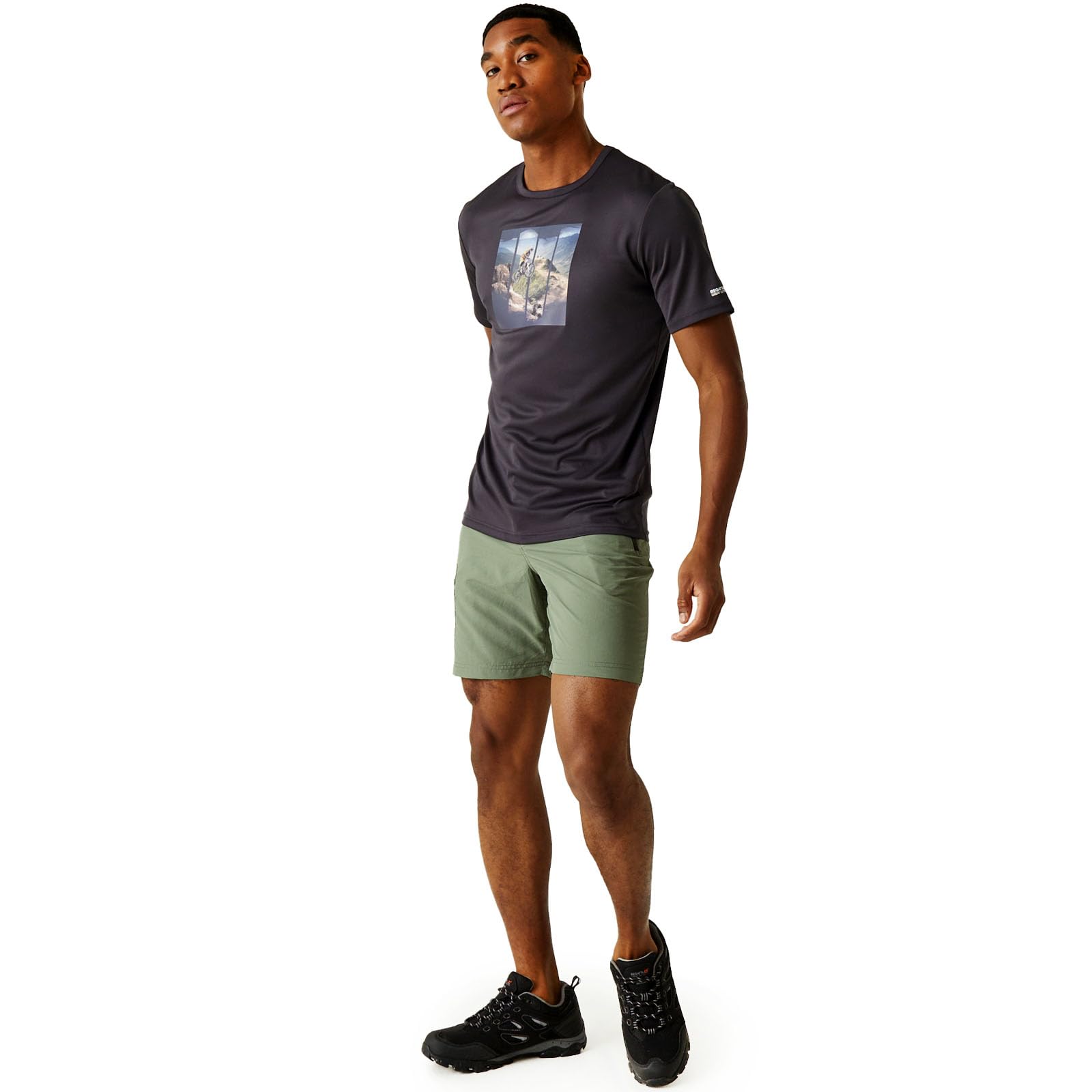 Regatta Regatta Męskie Spodenki Trekkingowe Leesville Ii Multi Pocket - Shorty Mężczyźni