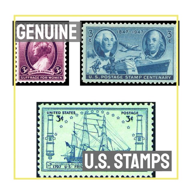 Amazon.com: American Coin Treasures 40 U.S. Postage Stamps