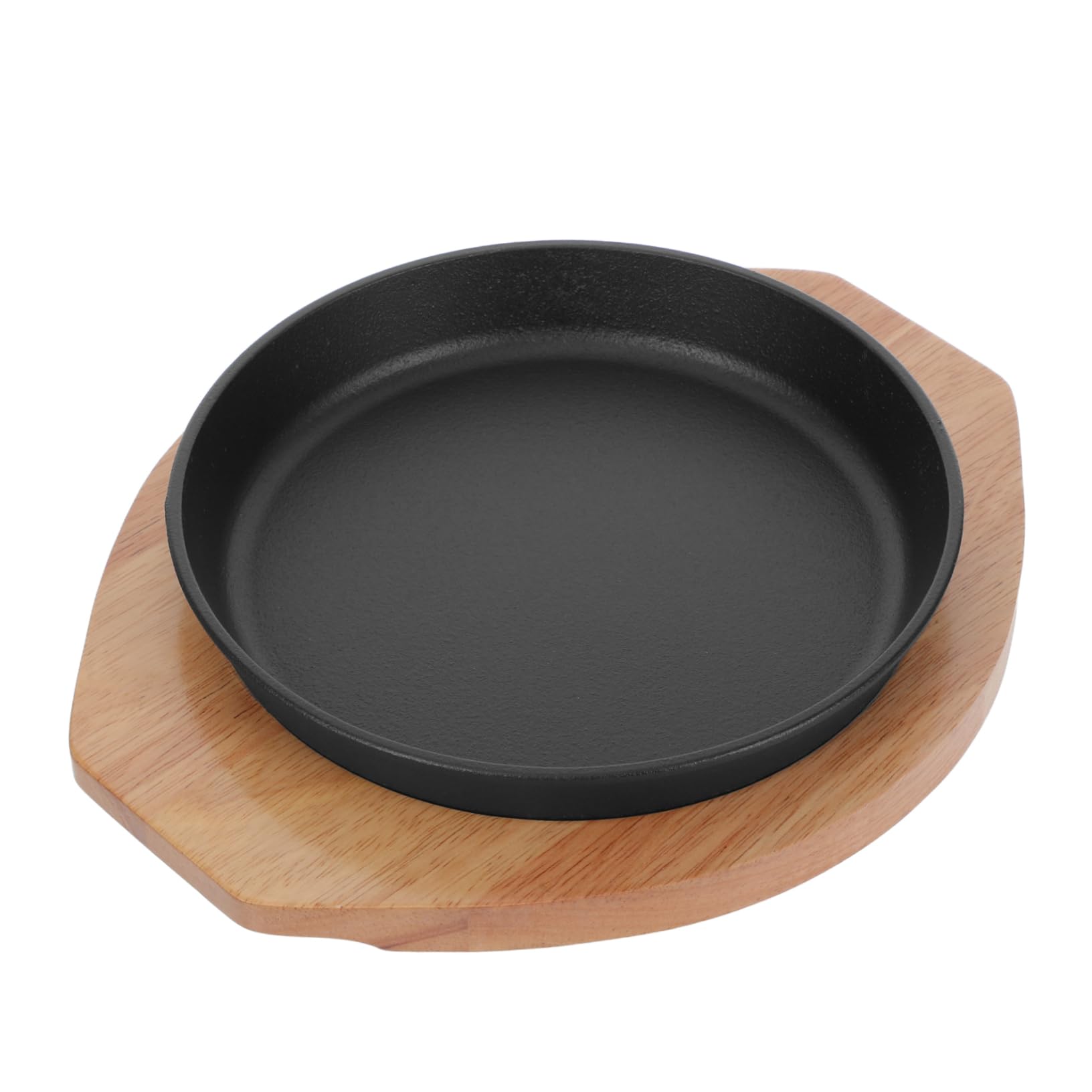 iplusmile Placa De Parrilla Teppanyaki Hierro Fundido Redonda Parrilla Para Barbacoa Interior Exterior Plancha Para Cocinar Filete De Res y Pescado