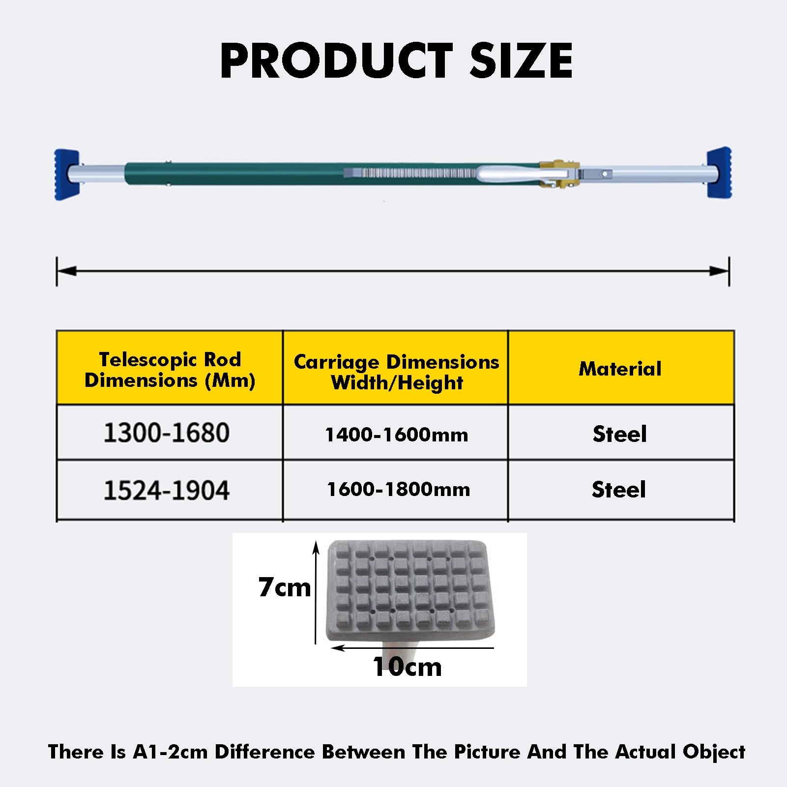 Ratschen-Ladungssicherung, verstellbare Ladeflächensicherung, hohe Tragkraft bis 400 kg, passend für Pickups, Anhänger und Kastenwagen (130–168 cm), 6er-Pack