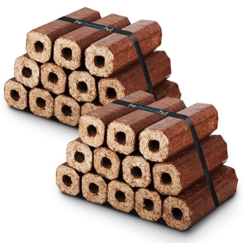 X24 Premium Eco Wooden Heat Logs Pack for Firewood and Stove