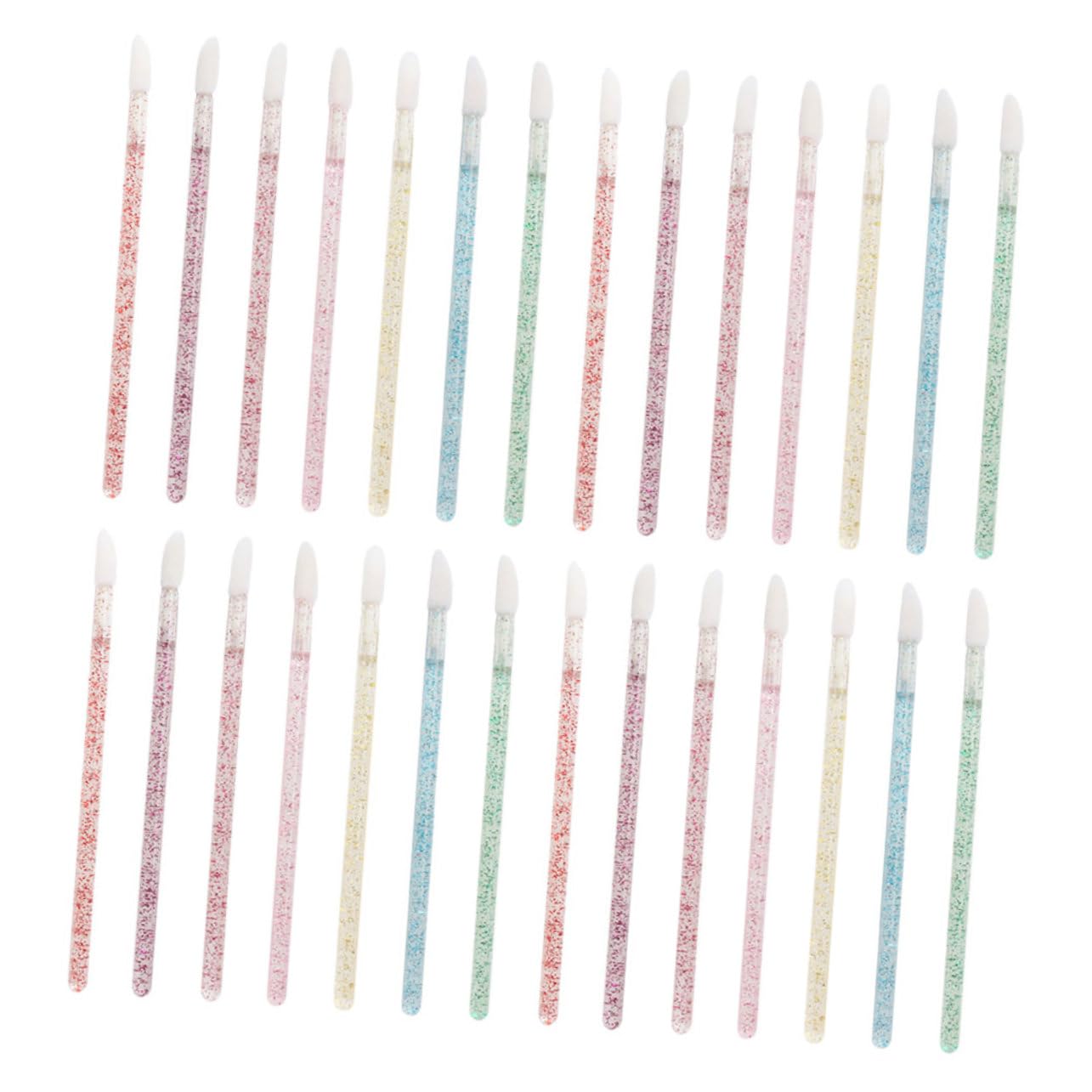 Ipetboom 350pcs Disposable Lipstick Applicator Makeup Brush Set Portable Lip Brush for Cosmetics for Makeup Artists and Travel