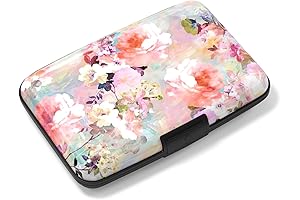 Rimilak Aluminum RFID Blocking Credit Card Case for Women and Men