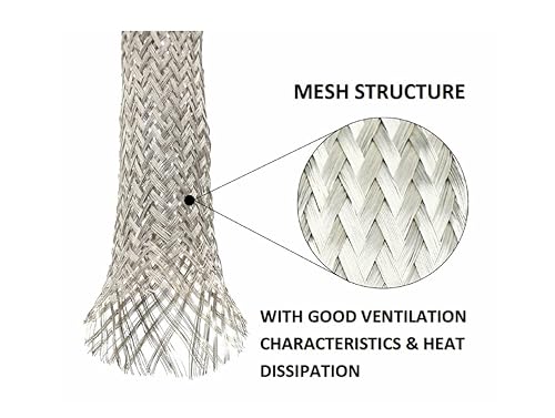 Miniatura 4 de PHILLIP CABLE Correa de tierra de batería de alambre de cobre estañado trenzado plano de 1 pulgada de ancho Más longitud Corte a pie 10 pies