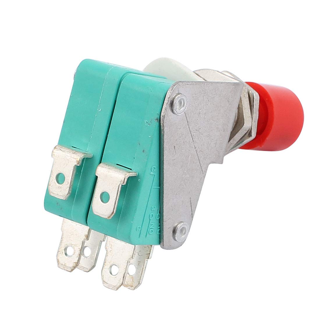 Microinterruttore A Pulsante SPDT 2 Pezzi DC2C-A1AA 10A/250V Per Automazione E Sistemi Di Controllo