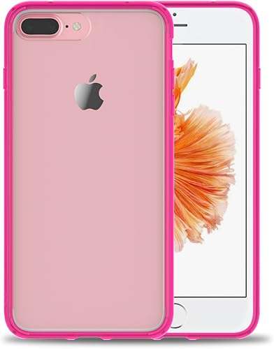Miniatura 14 de Luvvitt - Funda transparente para iPhone 7 Plus y iPhone 8 Plus con dorso híbrido resistente a arañazos y defensa con absorción de golpes para Apple