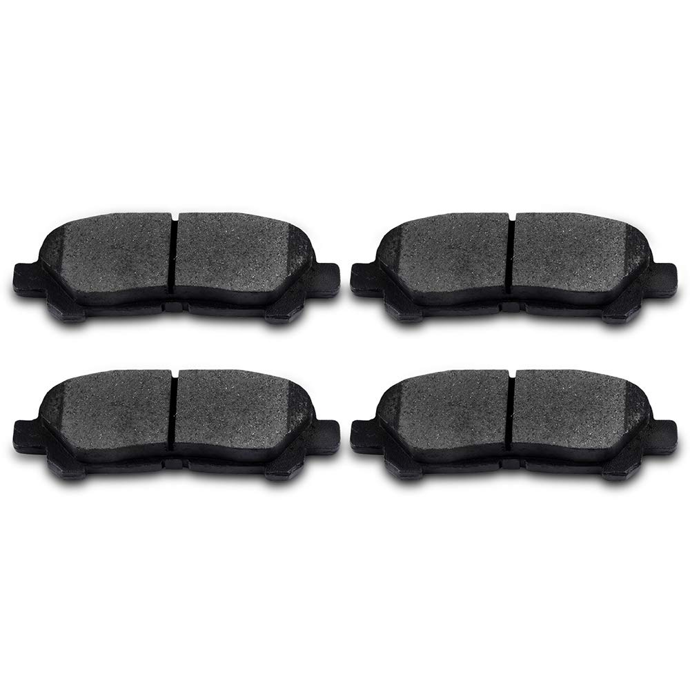 cciyu D1325 Rear Ceramic Brake Pads Kits 4pcs fit For 2008-2013 For Toyota For Highlander