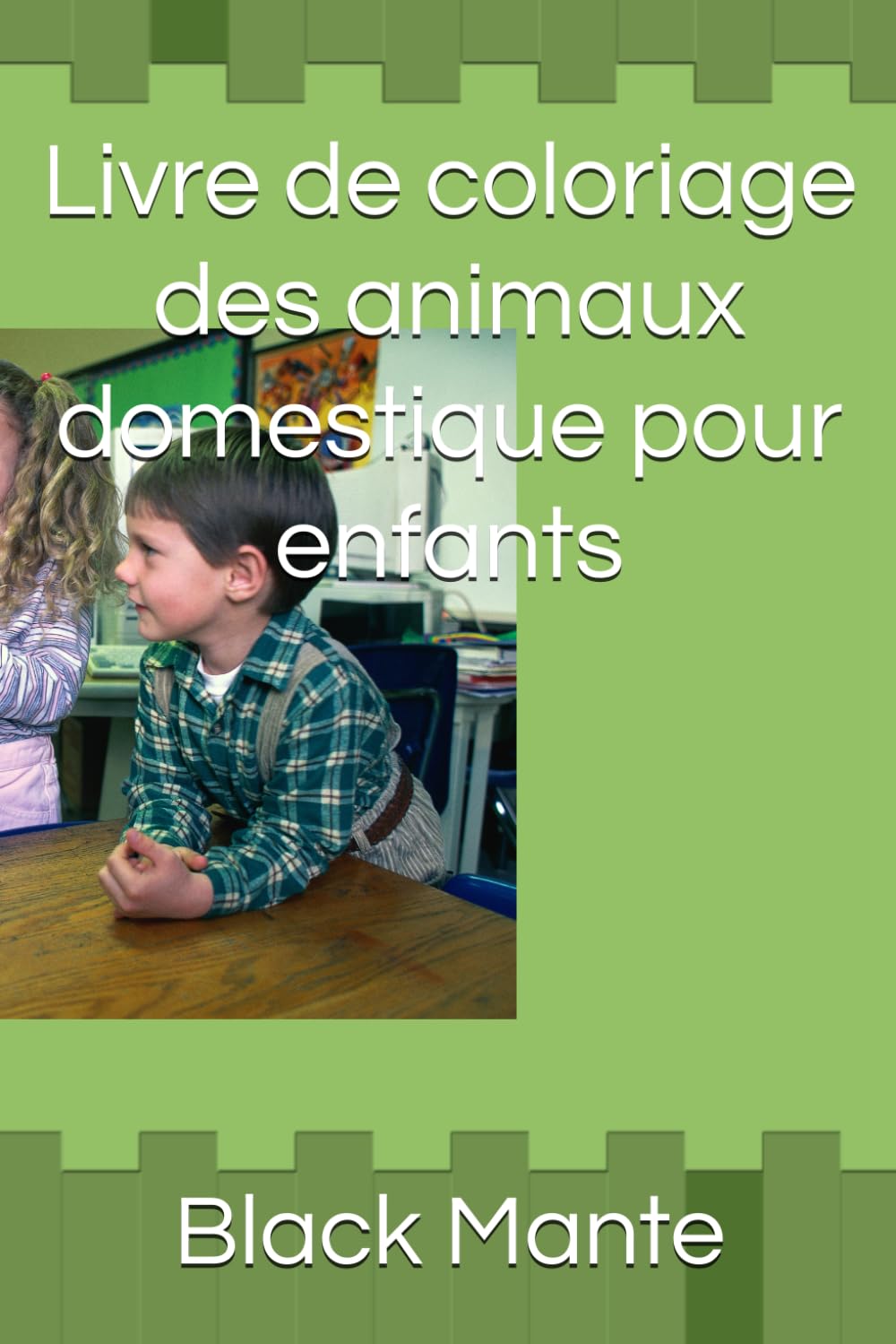 Livre de coloriage des animaux domestique pour enfants