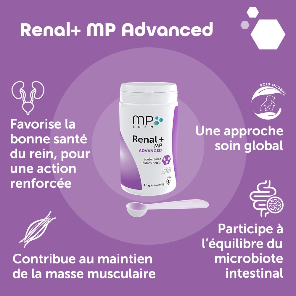 MP Labo Renal + MP Advanced 40 g - Santé Rénale pour Chien et Chat