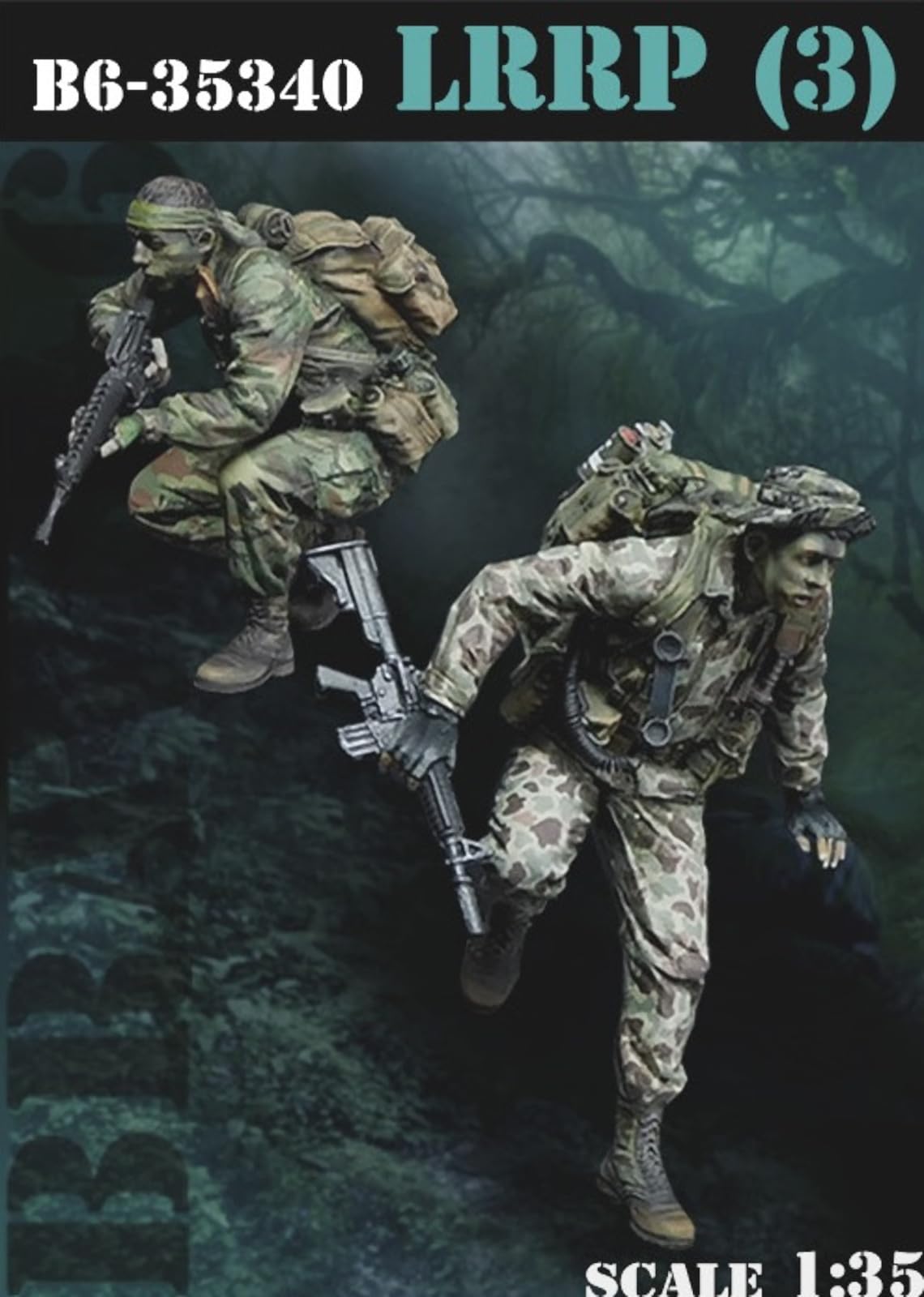 ミリタリー 1/6 LRRP Amazon.com: Bravo6 Bravo 6 1/35 Vietnam War US Army LRRP 3