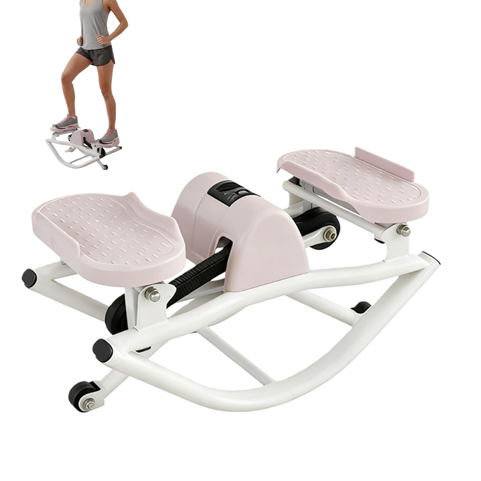 Step per allenamento – Attrezzo portatile per il fitness, mini dispositivo per esercizi di roccia, strumento durevole per la palestra domestica, accessorio tonificante per gambe, ginocchia