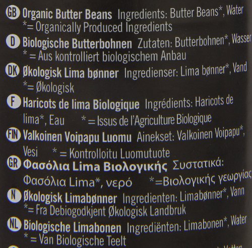 Bio Butter Bohnen 400 g