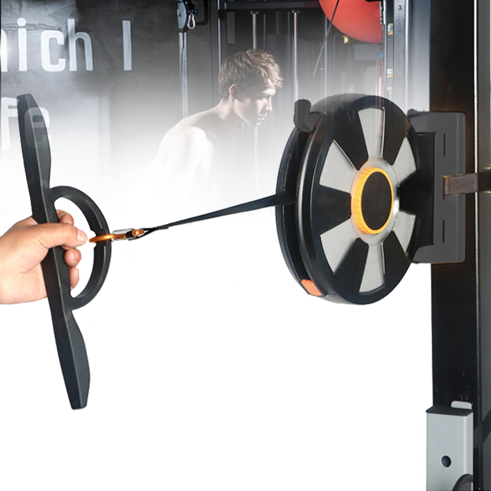 Multi-Übungs-Trainingsstation für das Fitnessstudio, All-in-Kabelzugstation, Schwungradtrainer mit spezifischer Trägheit, für Fitnessstudio, Zuhause, Büro