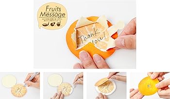 専用ページ　みかん☆様　ありがとうございます！ Amazon | フルーツメッセージ みかん 10袋30枚入りセット ItemOSP 開け