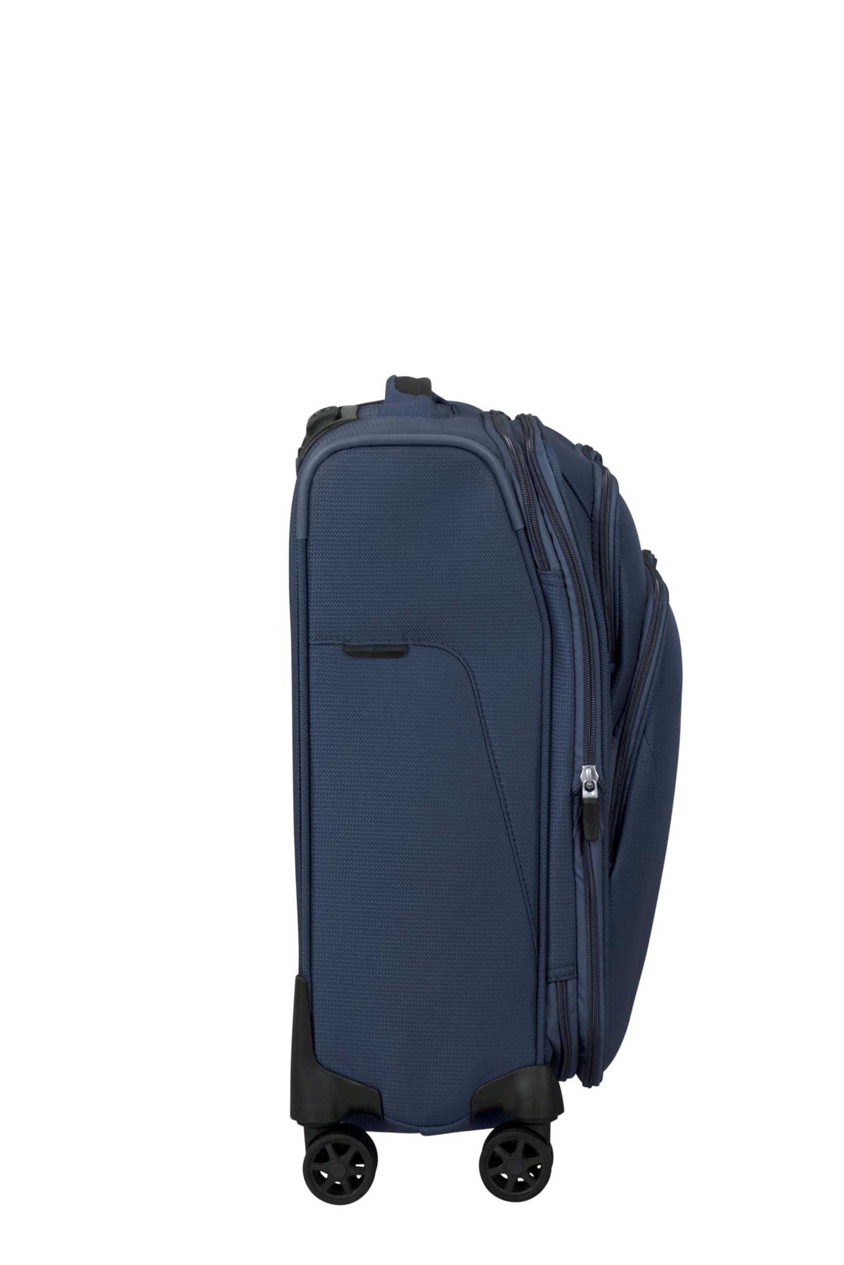 Samsonite Spark SNG Eco - Maleta de Cabina 55 x 40 x 23 cm - Trolley Cabina Blando para EasyJet y la mayoría de Aerolíneas, Expandible, 48/55L - Azul (Midnight Blue)