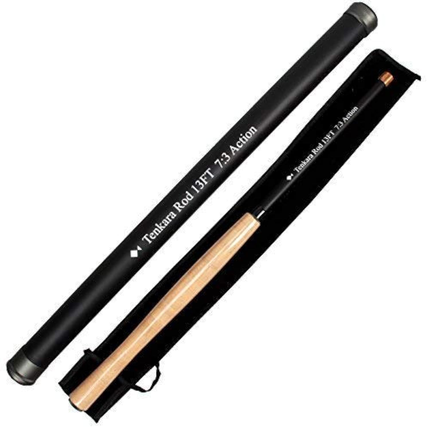 ANGLER DREAM AnglerDream Tenkara Fly Rod 12FT 13FT Telescope Carbon Fiber Fly Rod 7:3 Action with Carbon Fiber Tube