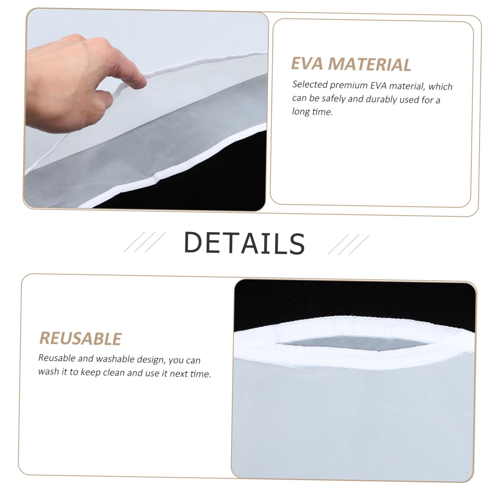 10piezas Guardapolvo De Fundas Transparentes Para Guardarropa Para Colgar Ropa Casa Incluyendo Fundas Para Vestidos y Ropa De Armario