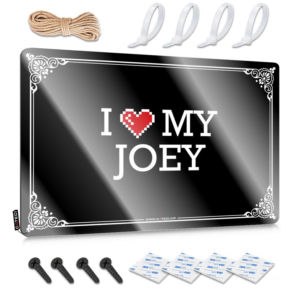 Fzfn Colour Summer Classroom Decor - I Love My Joey Nice Rustic Wall Hanging(20X30cm)