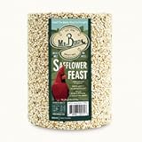 Mr&period; Bird Safflower Feast Large Wild Bird Seed Cylinder 5 lbs&period;