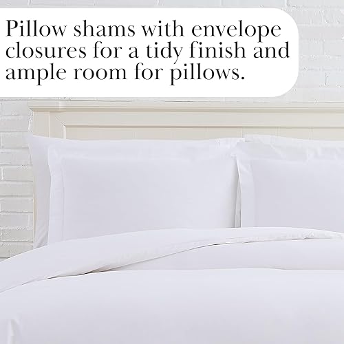 Miniatura 7 de Juego de funda de edredón de gran tamaño, suave, resistente a las arrugas, la decoloración y las manchas, fácil cuidado, tamaño matrimonialQueen,