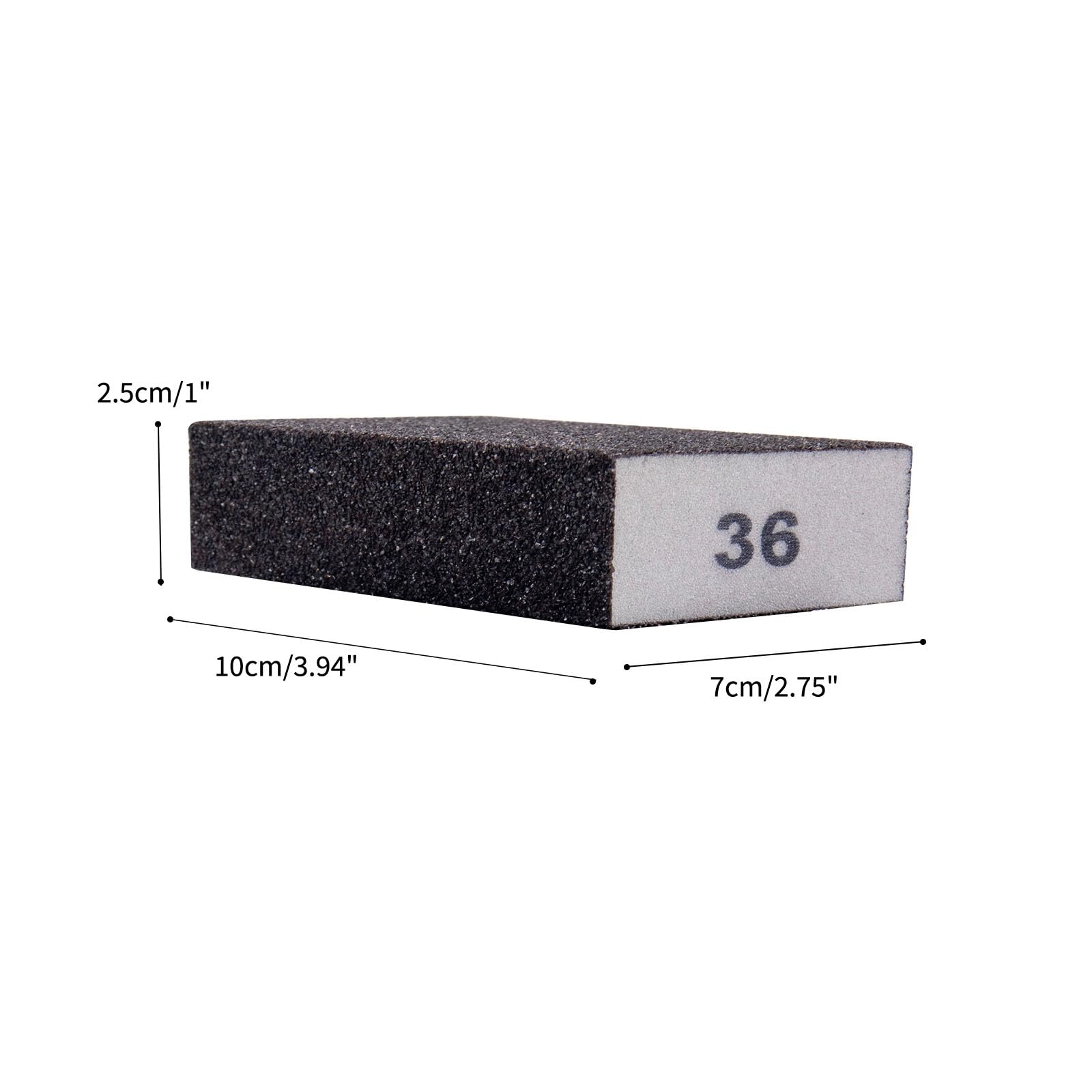Sanding sponges 4 Grits(36-100-150-220),Sanding Blocks,Sand Paper Sandpaper for Walls,Wet and Dry Blocks Sandpaper,Flexible Sanding Block for Metal,Sandpaper for Wood,Sandpaper block-4pcs - Image 3