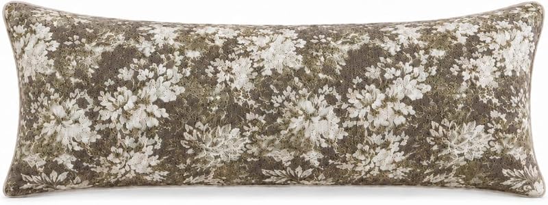 Vintage Floral Tapestry Lumbar Pillow — $29