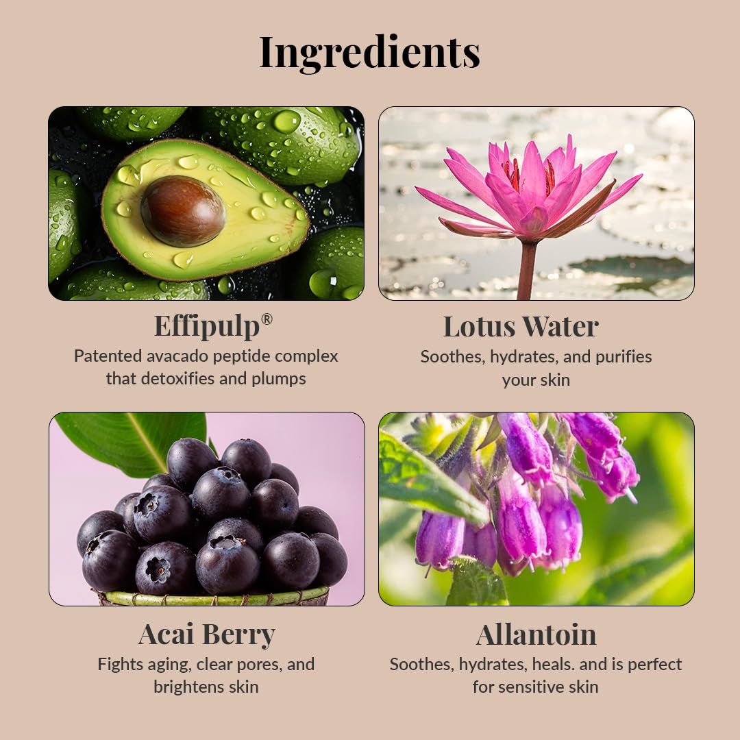 LuxaDerme Korean Detox Bio-Cellulose Face Sheet Mask with 84% Lotus Water | Anti-Pollution Mask to Detoxify & Purify Skin | Deeply Hydrates, Plumps & Restores Healthy Glow | Vegan Skincare for Men & Women 3