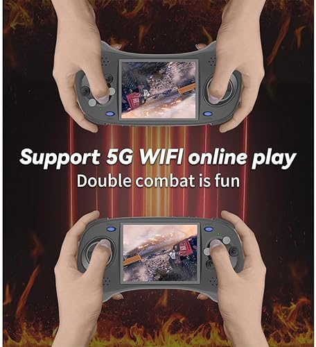 Miniatura 7 de RG ARC D Retro Video Consola de juegos portátil Sistema Linux RK3566 64Bit Reproductor de juegos 4 '' Pantalla IPS 128GB Almacenamiento 3500 mAh