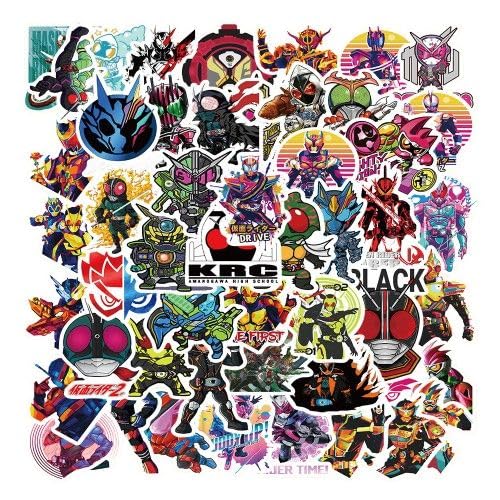 Amazon | 100枚入り 仮面ライダー Kamen Rider シール テッカーセット