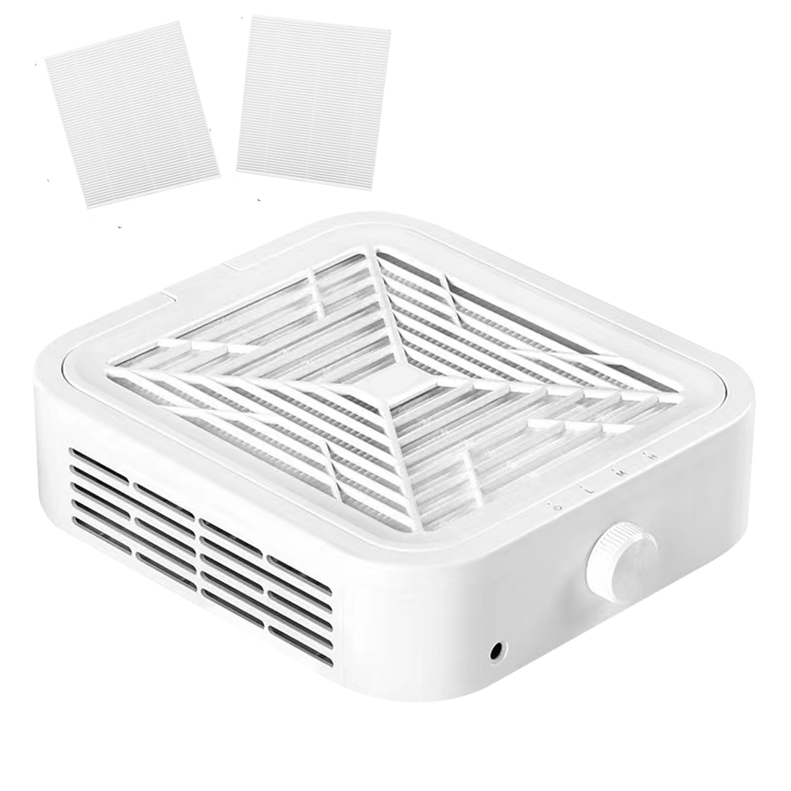 Amazon.co.jp: タービンブラシレス ネイルダストコレクター 120W 大