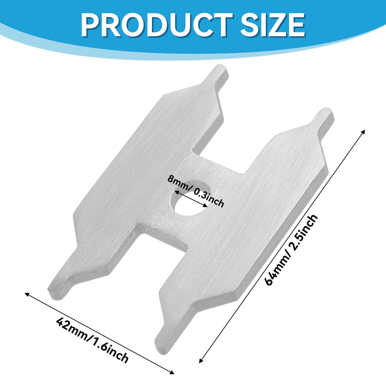 Universal Cartridge Key Wrench, Multi Purpose Key for Cartridge Cover Compact and Reliable Cartridge Cover Key - Image 2