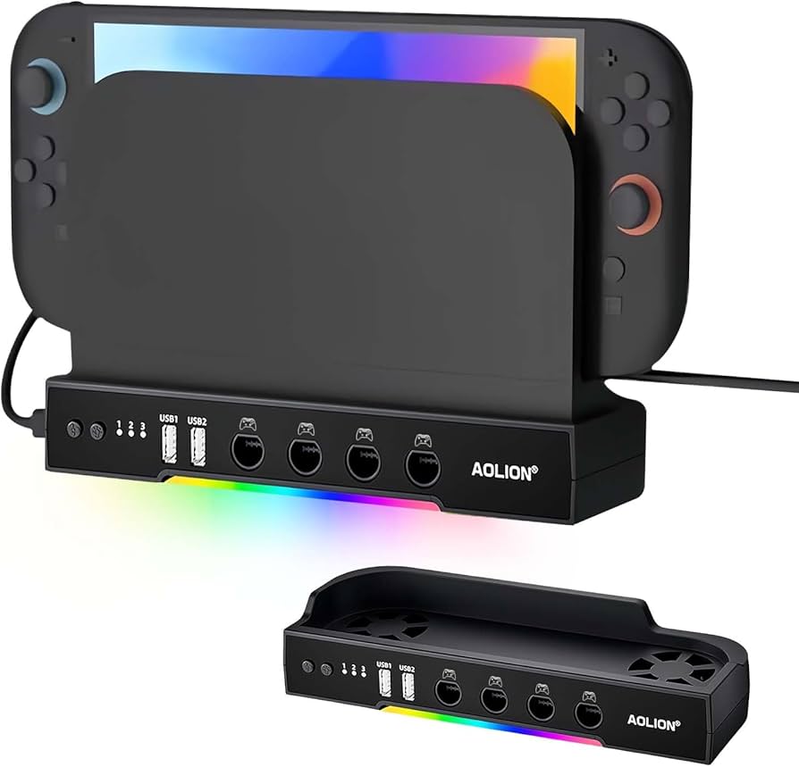 Nintendo　Switch　本体　コントローラー&冷却ファンセット Nintendo Switch 本体 コントローラー&冷却ファンセット