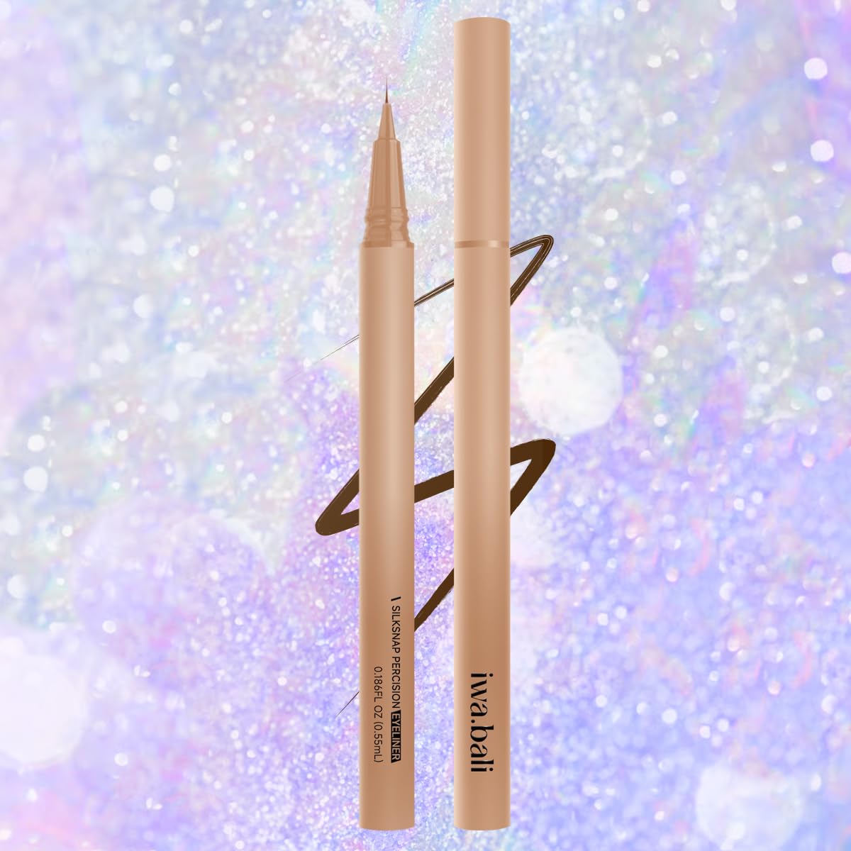 Silksnap Precision Liquid Eyeliner Ultra Fine 0 01mm Tip Smudge-Proof Waterproof Formula Perfect for Beginners Smooth Flow Drama-Proof